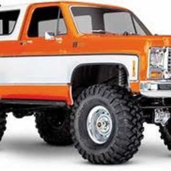 Traxxas TRX-4 Scale and Trail Crawler with 1979 Chevrolet Blazer Body: 4WD Electric Truck with TQi Traxxas Link Enabled 2.4GHz Radio System