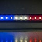 Commonsence RC LED Light Bar - 5.6" - Police Lights (Red, White, and Blue Lights)