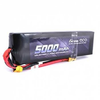 GENSACE Gens Ace 3S Soft 50C LiPo Battery Pack w/XT60 Connector (11.1V/5000mAh)