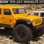 SCX24 2019 Jeep Wrangler JLU CRC 1/24 4WD-RTR YEL (PARTIAL Shipping included in online price to the lower 48 states)