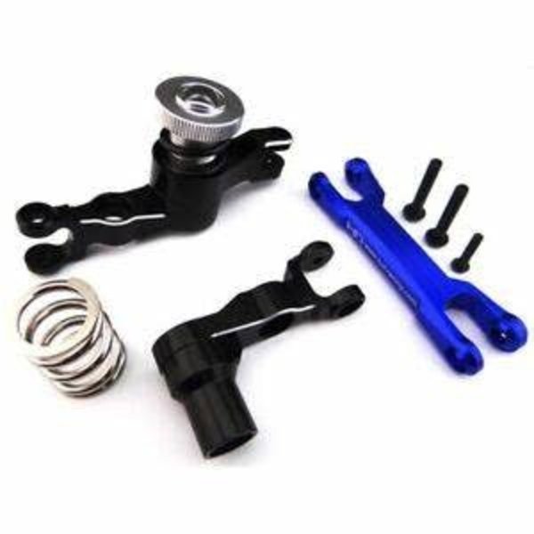 HOT RACING XMX48M06 Aluminum Servo Saver Bellcrank Steering Adj