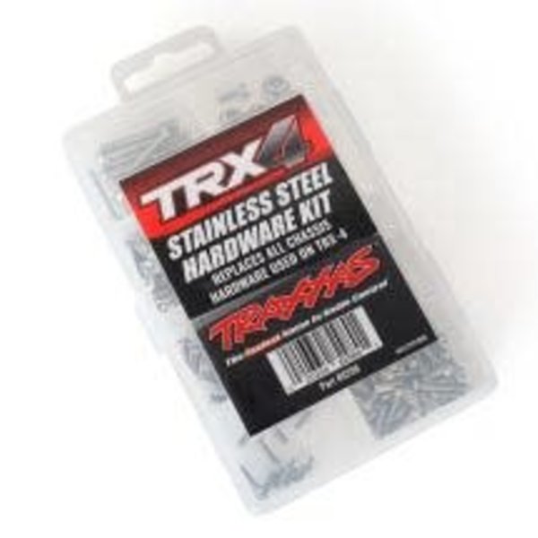 Traxxas Hardware kit, stainless steel, TRX-4 (contains all stainless steel hardware used on TRX-4)