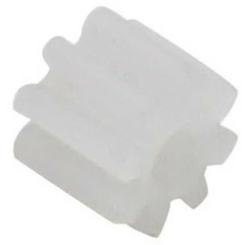 HOT RACING Hot Racing - Nylon 8 Tooth 0.5 Mod Pinion Gear for Sxtf328m05 on Scx24