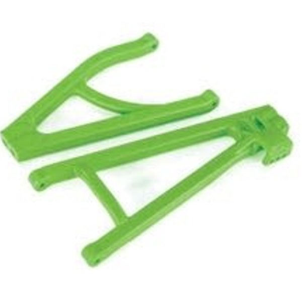 Traxxas Suspension arms, green, rear (left), heavy duty, adjustable wheelbase (upper (1)/ lower (1))
