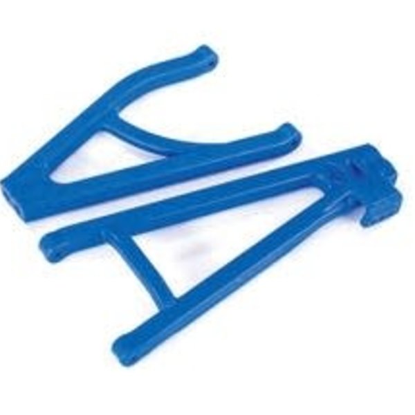 Traxxas Suspension arms, blue, rear (left), heavy duty, adjustable wheelbase (upper (1)/ lower (1))