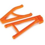 Traxxas Suspension arms, orange, rear (left), heavy duty, adjustable wheelbase (upper (1)/ lower (1))