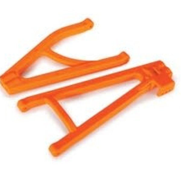 Traxxas Suspension arms, orange, rear (left), heavy duty, adjustable wheelbase (upper (1)/ lower (1))