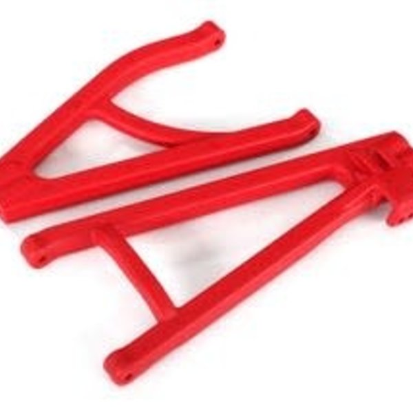Traxxas Suspension arms, red, rear (left), heavy duty, adjustable wheelbase (upper (1)/ lower (1))