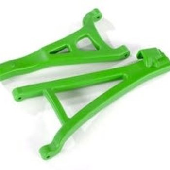 Traxxas Suspension arms, green, front (left), heavy duty (upper (1)/ lower (1))