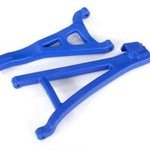 Traxxas Suspension arms, blue, front (left), heavy duty (upper (1)/ lower (1))