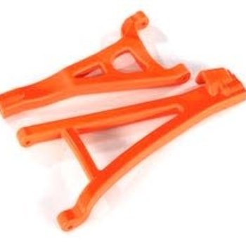 Traxxas Suspension arms, orange, front (left), heavy duty (upper (1)/ lower (1))