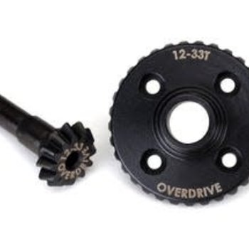 Traxxas Ring gear, differential/ pinion gear, differential (overdrive, machined)