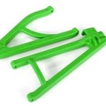 Traxxas Suspension arms, green, rear (right), heavy duty, adjustable wheelbase (upper (1)/ lower (1))