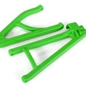 Traxxas Suspension arms, green, rear (right), heavy duty, adjustable wheelbase (upper (1)/ lower (1))