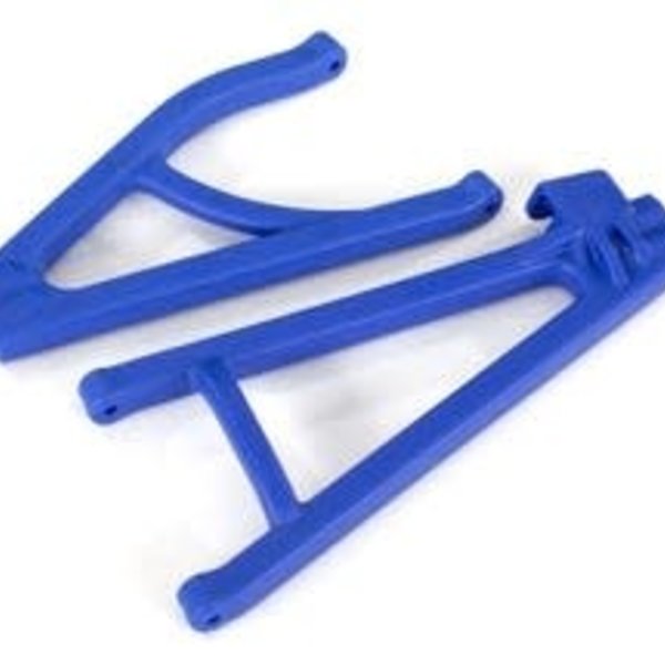 Traxxas Suspension arms, blue, rear (right), heavy duty, adjustable wheelbase (upper (1)/ lower (1))