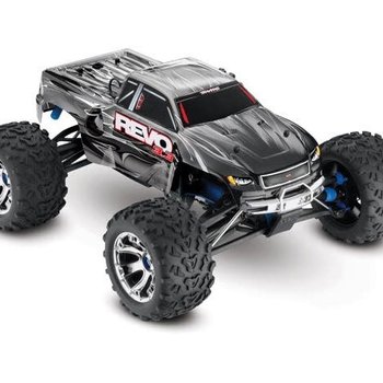 Traxxas Revo 3.3: 1/10 Scale 4WD Nitro-Powered Monster Truck (with Telemetry Sensors) with TQi 2.4GHz Radio System, Traxxas Link Wireless Module, and Traxxas Stability Management (TSM) (Online price includes ground shipping to the lower 48 states)