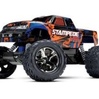 Traxxas TRA36076-4-orange STAMPEDE VXL RTR W/TSM