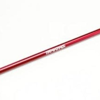 Traxxas Driveshaft, center, 6061-T6 aluminum (red-anodized)