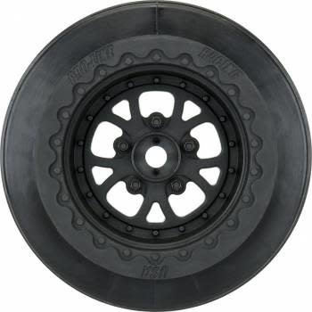 PROLINE Pomona Drag Spec 2.2/3.0" Blk Slash 2wd Rr/4x4 F/R  (Grd ship inc lower 48)