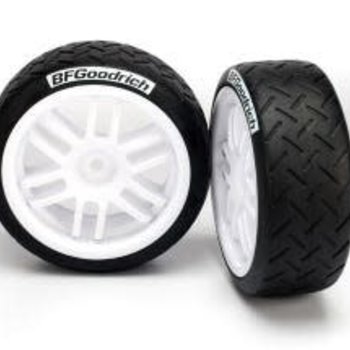 Traxxas 7372 TIRES/WHEELS ASSMBLD RLLY