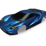 Traxxas Body, Ford GT, blue (painted, decals applied) (tail lights, exhaust tips, & mounting hardware (part #8314) sold separately)