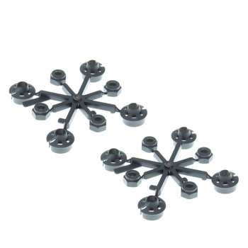 redcat Lower Shock Cap & Spring Retainer (8 pieces each)