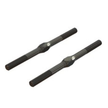 arrma AR330525 Steel Turnbuckle 4x63mm Black 4S