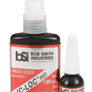 BSI174   Bob Smith Industries IC-LOC Red Permanent Thread Lock (1.69oz)