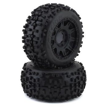 PROLINE Badlands 3.8" MTD Raid 8x32 Wheels 17mm MT F/R
