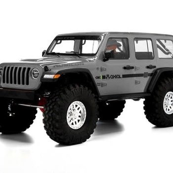 SCX10III Jeep JLU Wrangler w/Portals,Gray:1/10 RTR