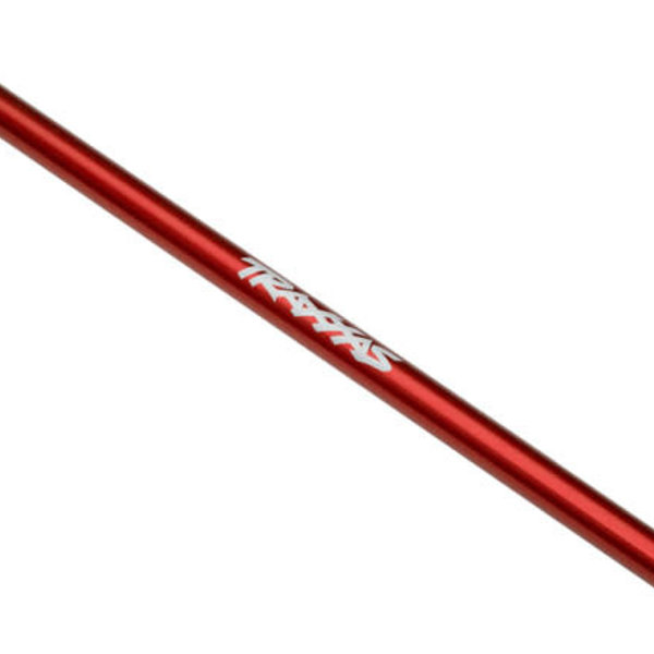 Traxxas Driveshaft, center, 6061-T6 aluminum (red-anodized) (189mm)