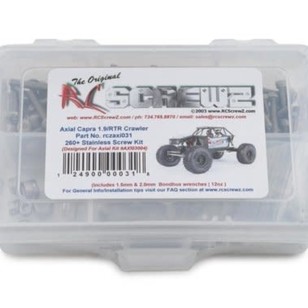 Stainless Steel Screw Kit - Axial Capra 1.9 / RTR
