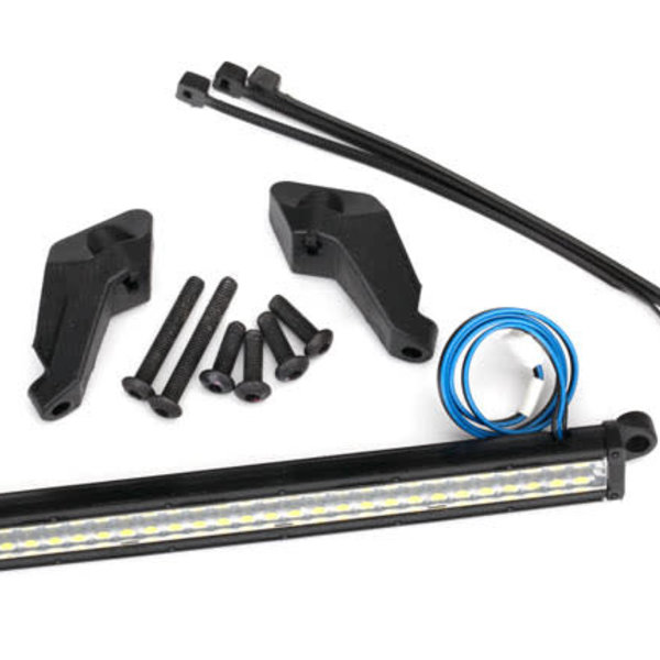 Traxxas LED light bar, front (high-voltage) (52 white LEDs (double row), 100mm wide)