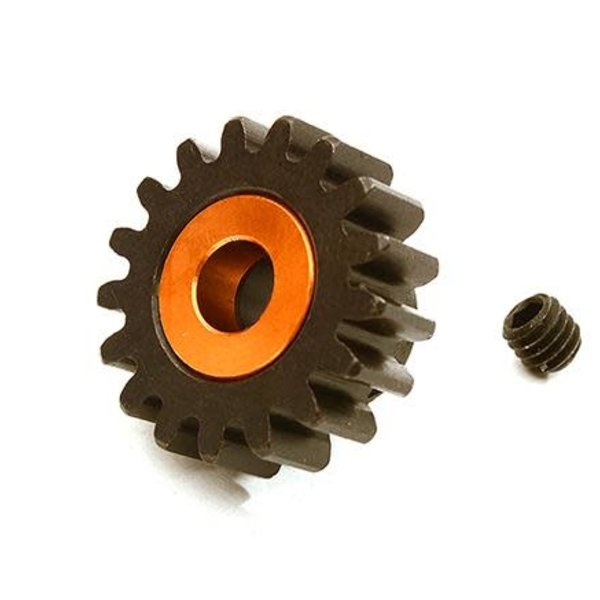 Integy Billet Machined 17T Pinion Gear for Arrma 1/8 Kraton 6S BLX (MOD1) C28750ORANGE