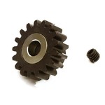 Integy Billet Machined 17T Pinion Gear for Arrma 1/8 Kraton 6S BLX (MOD1) C28750GREY