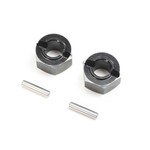 LOSI Hex Set, Rear Axle, Aluminum: Mini-T 2.0
