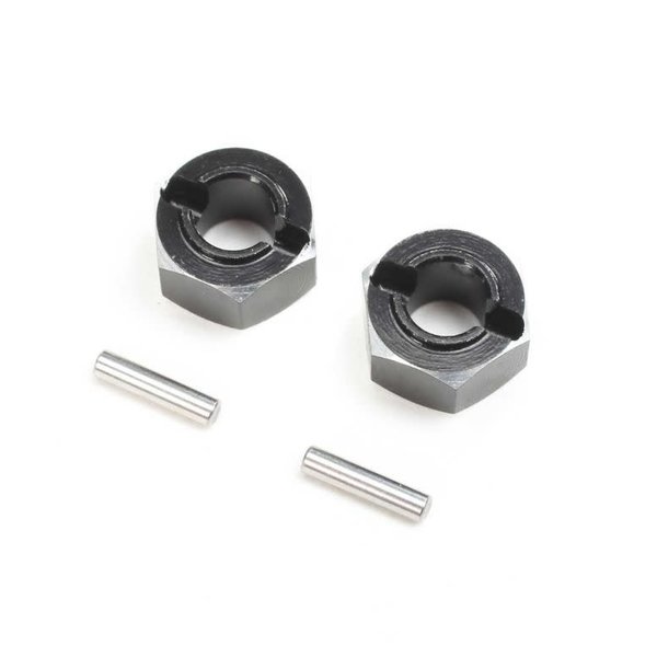 LOSI Hex Set, Rear Axle, Aluminum: Mini-T 2.0