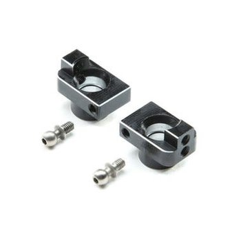LOSI Hub Set, Rear, Aluminum: Mini-T 2.0 (SHIP INC)