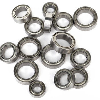 Traxxas Bearings: 4x8mm (2), 6x10mm (8), 8x12mm (5)