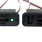 APEX Apex RC Products Futaba Style HD On/Off Switch W/ LED +Charge Port