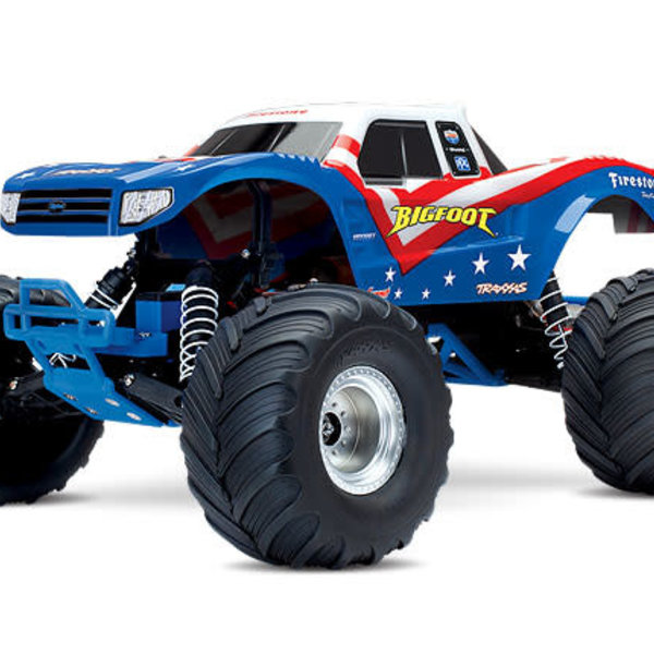 Traxxas Bigfoot: 1/10 Scale Officially Licensed Replica Monster Truck with TQ 2.4GHz radio system