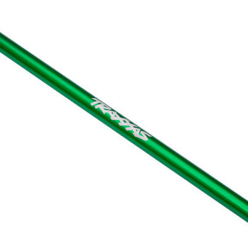 Traxxas Driveshaft, center, 6061-T6 aluminum (green-anodized) (189mm)
