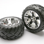 Traxxas 5577R Tires & Wheels Front Jato 3.3