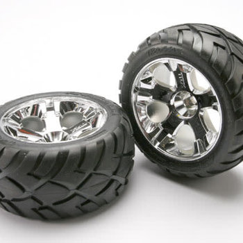 Traxxas 5577R Tires & Wheels Front Jato 3.3