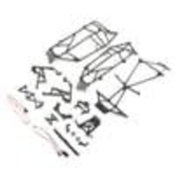 LOSI Roll Cage Set: Tenacity Desert Buggy