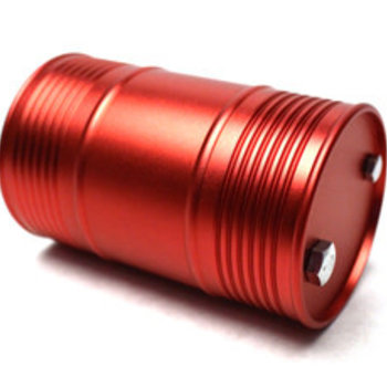 1/10 Scaler Aluminum Oil Drum Red