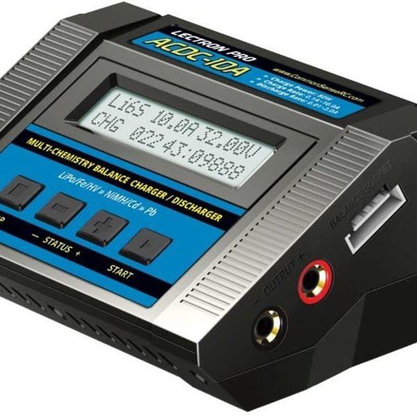 Commonsence RC ACDC-10A 1S-6S 100W 10A Multi-Chemistry Balancing Charger (LiPo/LiFe/LiHV/NiMH)