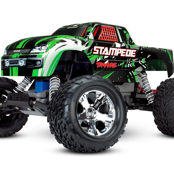 Traxxas Stampede: 1/10 Scale Monster Truck with TQ 2.4GHz radio system(Grd Ship INC)
