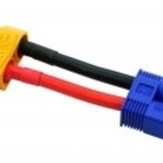 Commonsence RC XT90F2EC5M XT90FEMALE TO EC5 MALE ADAPTER