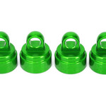 Traxxas SHOCK CAPS, ALUMINUM, GREEN ANODIZED (4) FITS ULTRA SHOCKS
